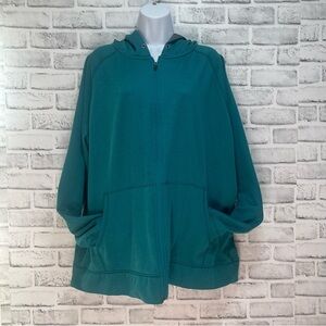 Cascade Sport Zip Up Hooded Sweatshirt Jacket XXL